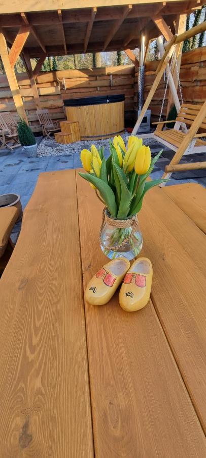 Chalet Harmony Prive Wellness Putten Eksteriør billede